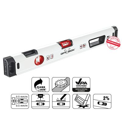 KAPRO CONDOR Prof. vaterpas 100 cm med OPTIVISON, DualView og 2 libeller